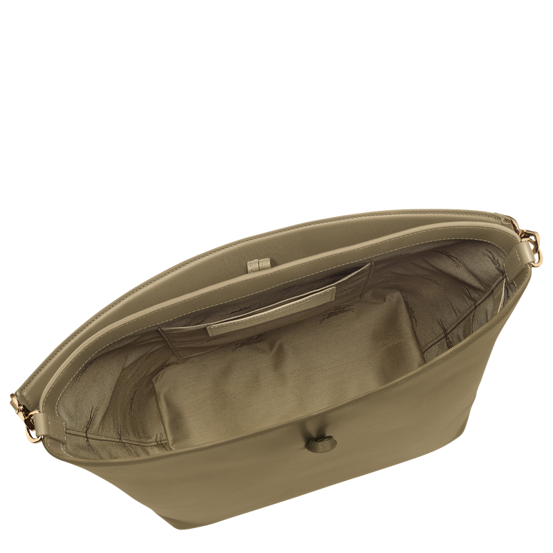 Le Roseau M Hobo bag , Olive - Leather  - View 5 of  6