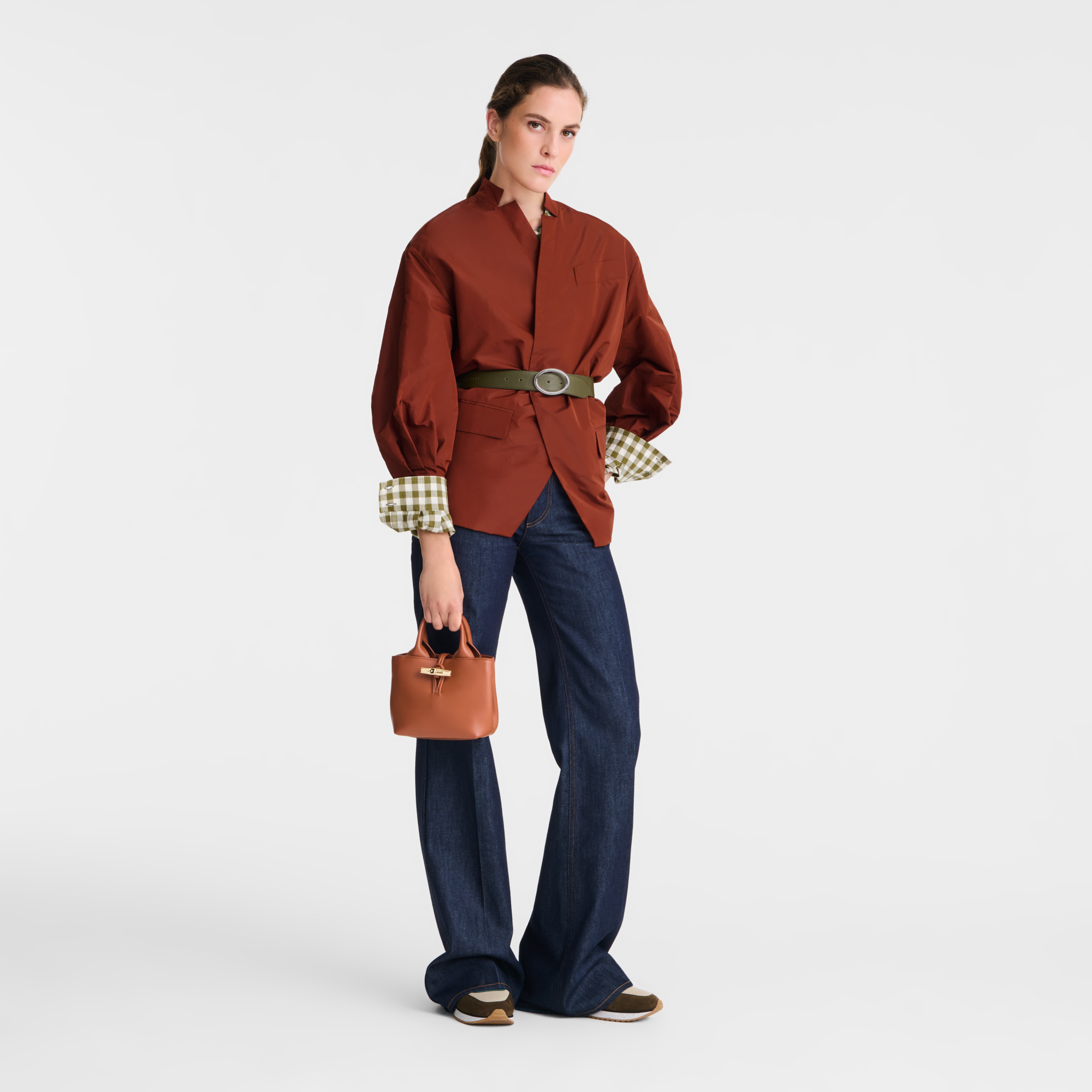Bolso con asa superior XS, Corteza - Vista 2 de
7 - ampliar el zoom Le Roseau Bolso con asa superior XS, Corteza