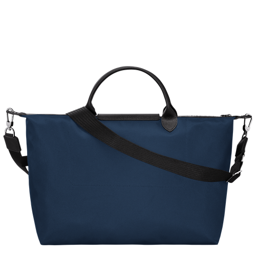 Le Pliage Energy XL Handbag , Navy - Recycled canvas - View 3 of  4