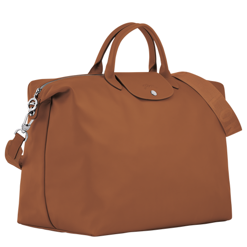 Le Pliage Xtra S Travel bag , Cognac - Leather - View 3 of 5