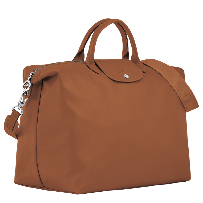 Le Pliage Xtra S Travel bag , Cognac - Leather  - View 3 of  5