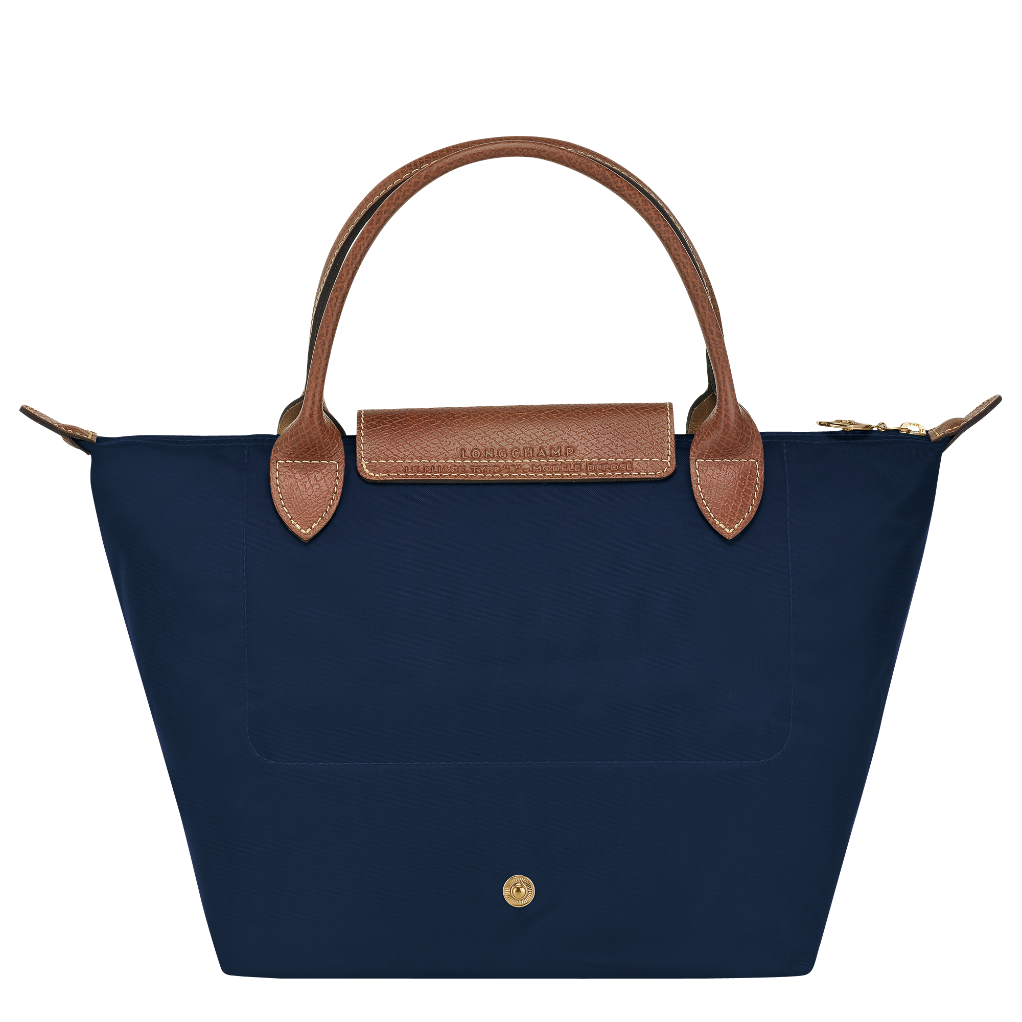 small navy longchamp bag