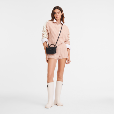 Le Pliage Xtra Bolso peque&ntilde;o XS , Cuero - Negro