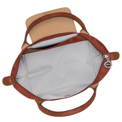 Le Pliage Green 手提包 S, 栗子色