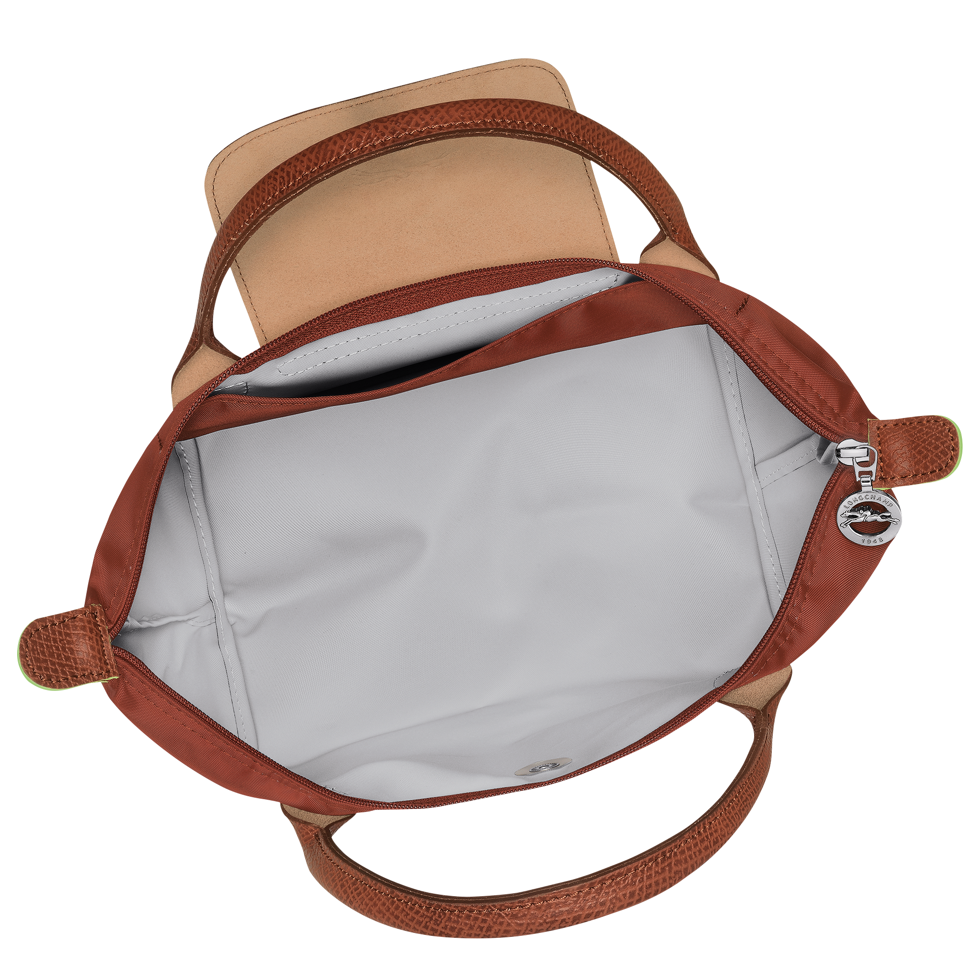 Handbag S, Chestnut - View 5 of
7 - zoom in Le Pliage Green Handbag S, Chestnut