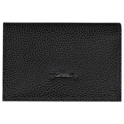 Le Foulonn&eacute; Card holder, Black