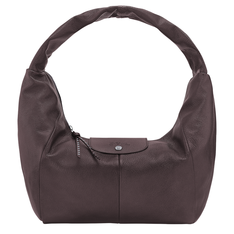 Le Pliage Xtra L Hobo bag , Mocha - Leather  - View 1 of  4