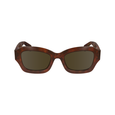 null Lunettes de soleil, Ecaille Marron