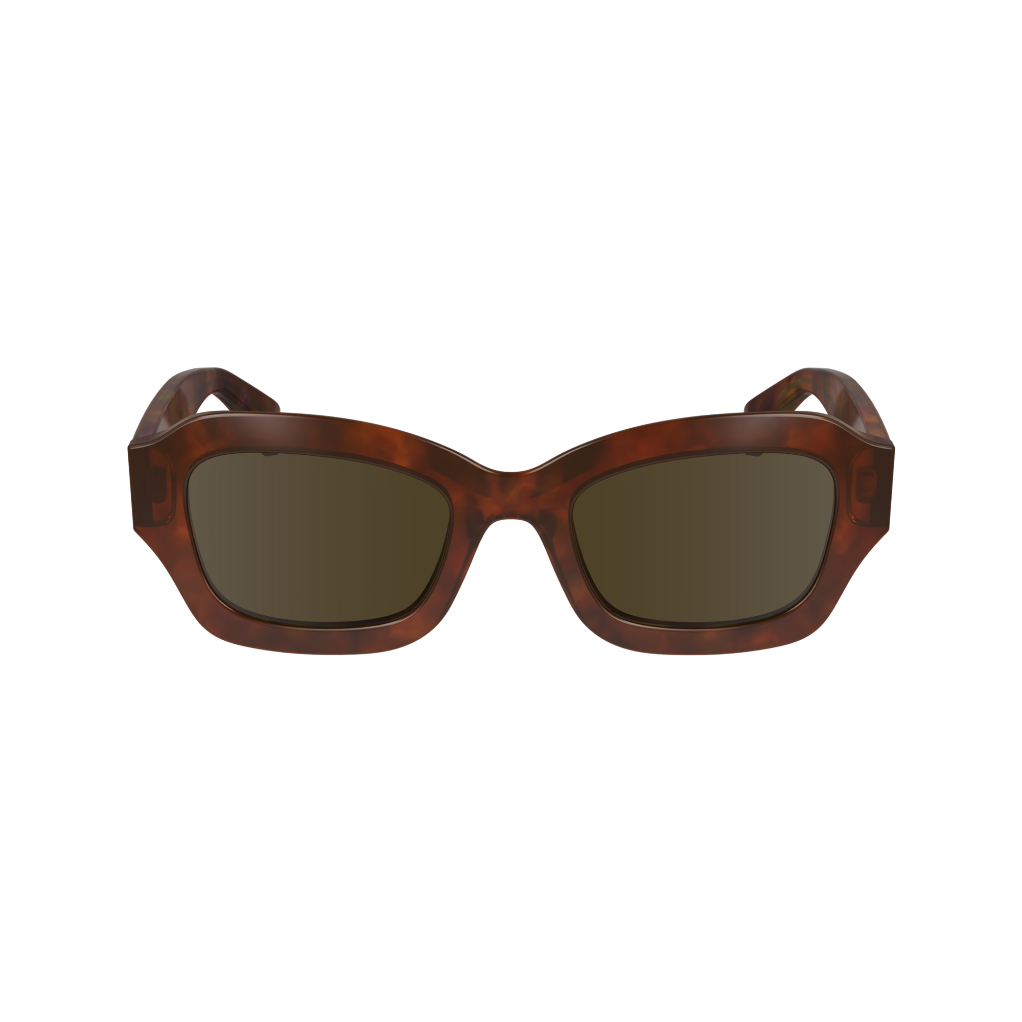 null Lunettes de soleil, Ecaille Marron