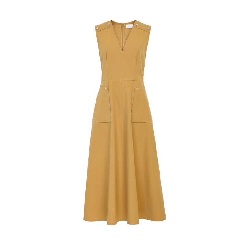 Kleid , Baumwoll-Popeline -  - Ansicht 1 von 5
