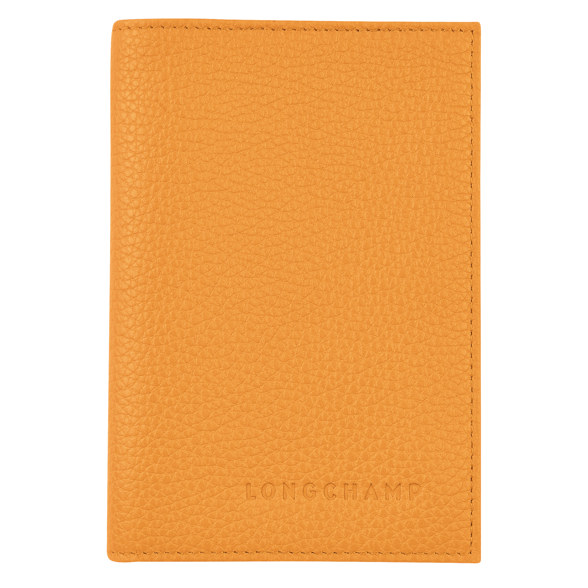 Le Foulonné Passport cover Apricot Leather Longchamp US