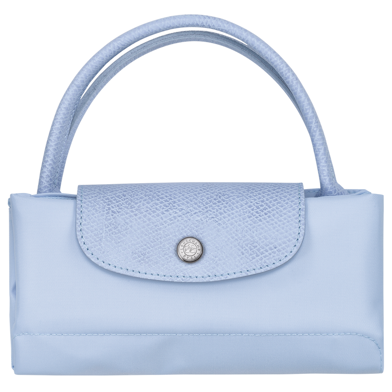 Sac à main S Le Pliage Green , Toile recyclée - Ciel  - Vue 6 de 6