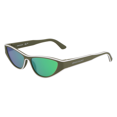 Lunettes de soleil , R&eacute;sine v&eacute;g&eacute;tale - Kaki