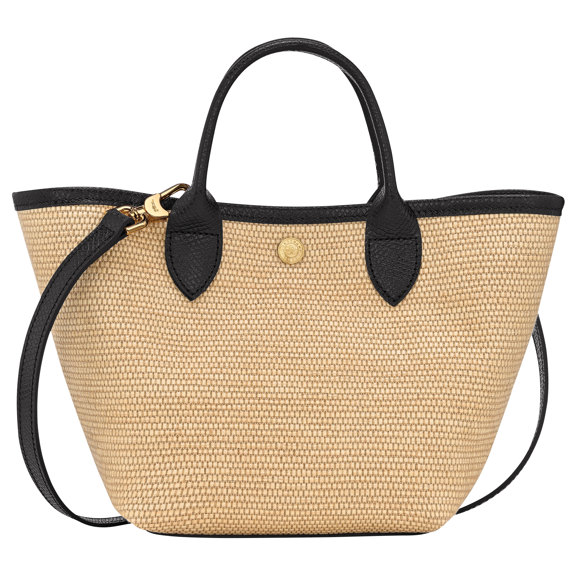 トートバッグ Longchamp Le Pliage Collection Xs Basket Bag Le Pliage Collection XS Basket bag Black - Canvas | Longchamp US