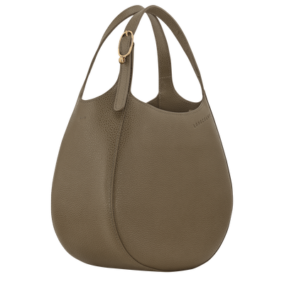Le Foulonné Handbag S, Caper