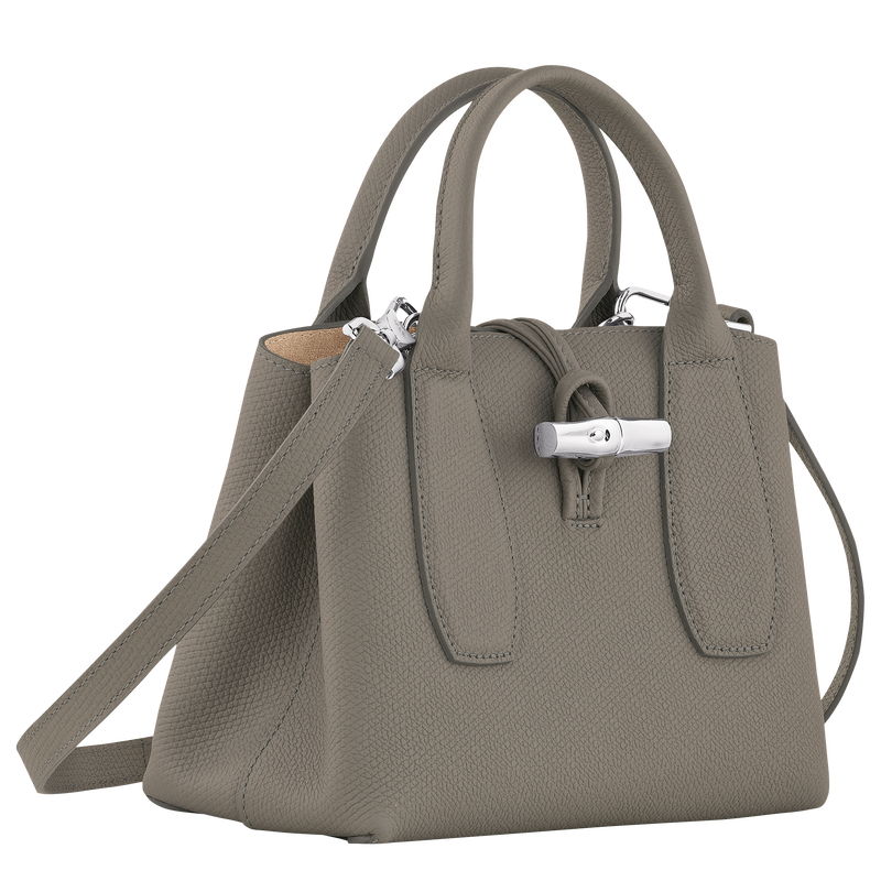 Handtasche S Le Roseau , Leder - Turteltaube  - Ansicht 3 von 7