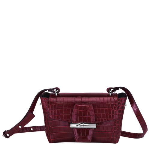 Sac porté travers XS Roseau Bordeaux (10115HTS009) | Longchamp BE Sac porté travers XS Roseau Bordeaux (10115HTS009) | Longchamp BE