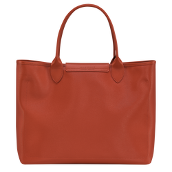 Le Pliage City Bolso con asa superior L, Terracotta
