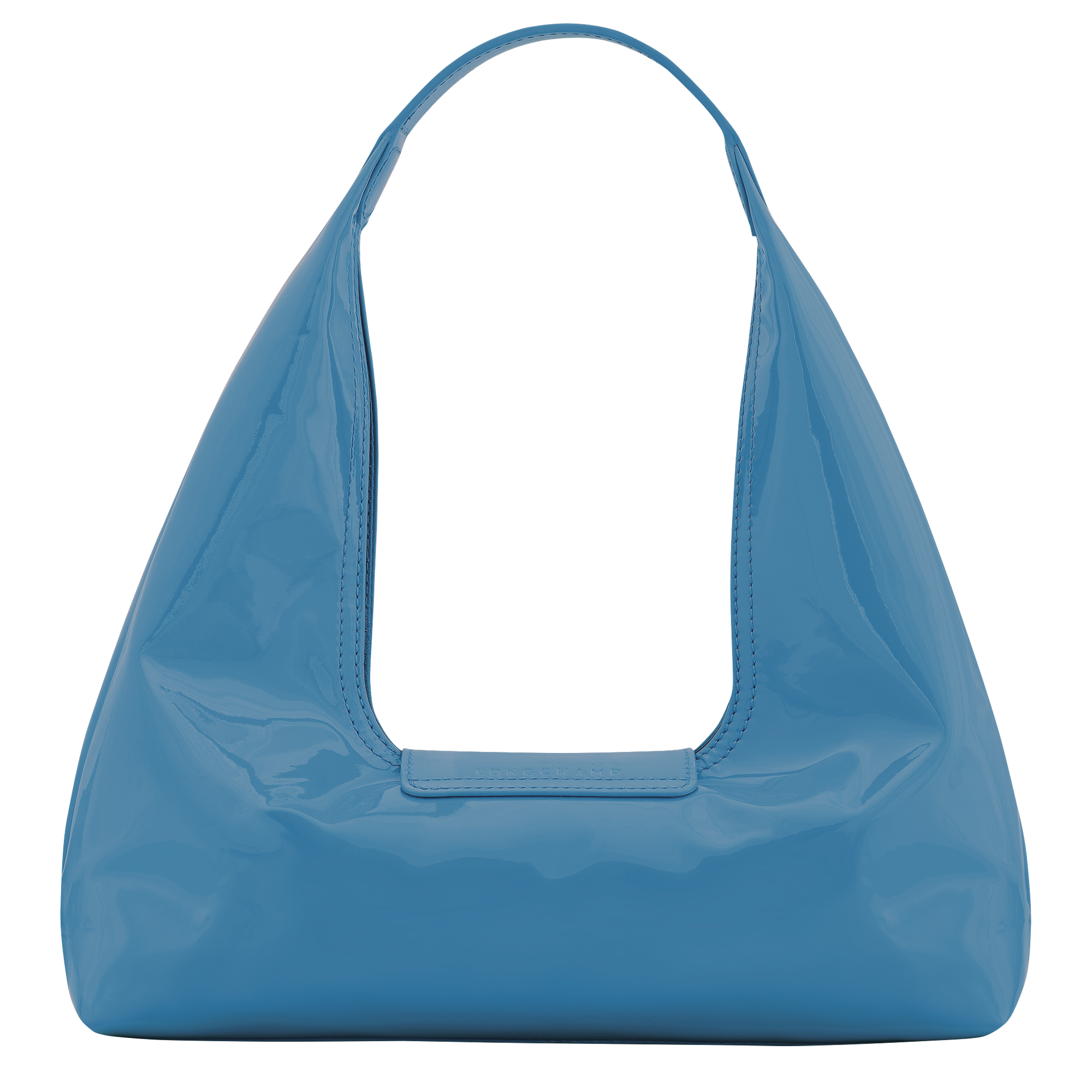 Le Pliage Xtra M Shoulder bag Azure - Leather | Longchamp US