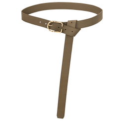 Archive Ladies' belt , Olive - Leather