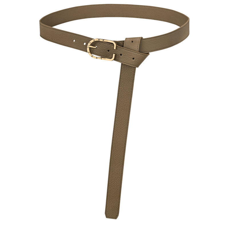 Archive Ladies' belt , Olive - Leather  - View 1 of 2