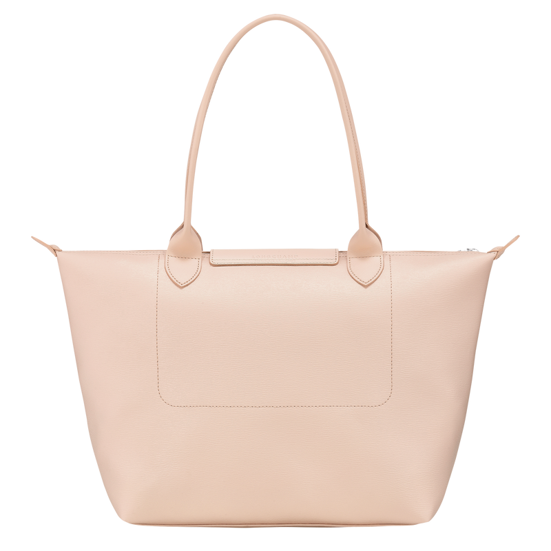 Le Pliage City M Tote bag , Nude - Canvas  - View 4 of  5