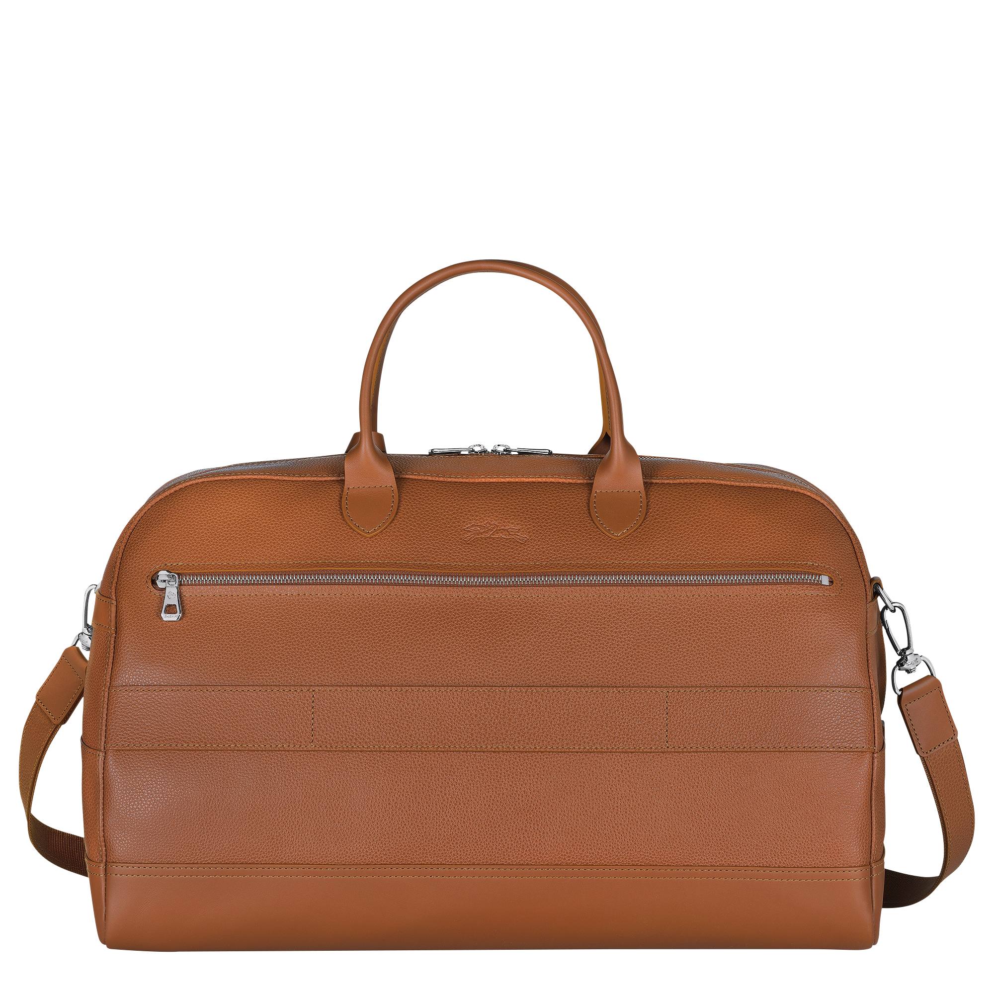 Le Foulonné Travel bag M, Caramel