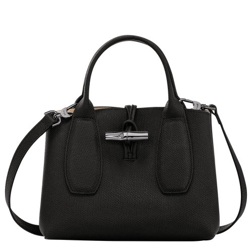 Le Roseau S Handbag , Black - Leather - View 1 of 6