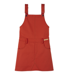 Dress , Tomato - Gabardine