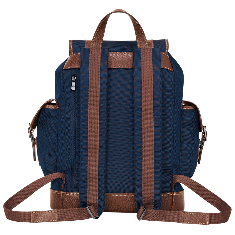 Boxford Backpack , Blue - Recycled canvas  - View 4 of  5
