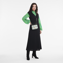 Sac bandoulière XS Box-Trot , Cuir - Vert de Gris