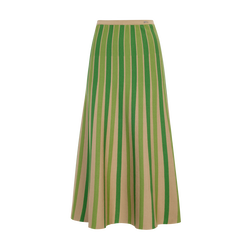 Skirt , Heritage Green - Fluid knit