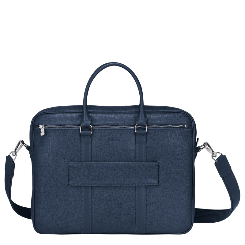 Aktentasche S Le Foulonné , Leder - Navy  - Ansicht 4 von 5
