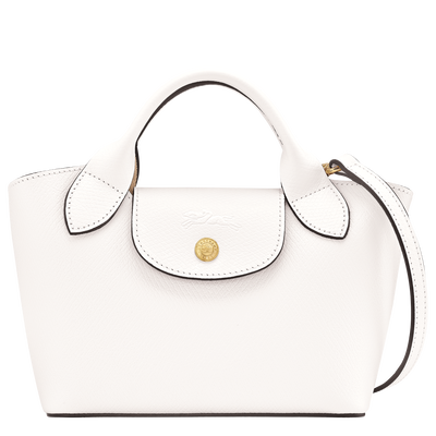 Épure Shopper XS , Wit - Leder