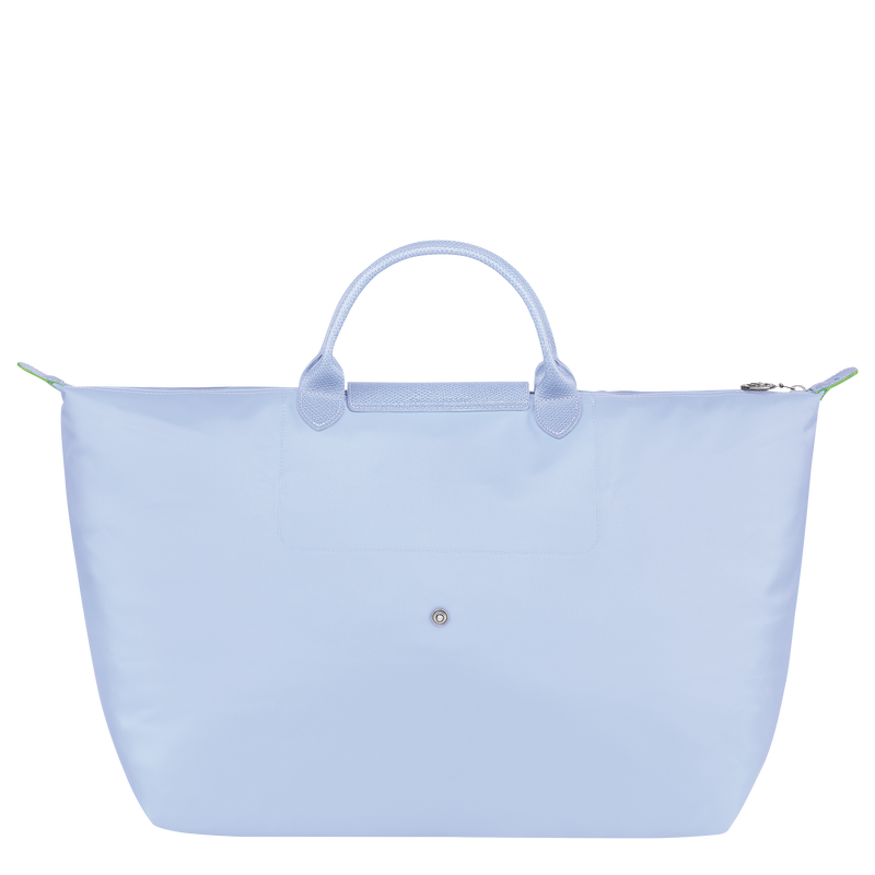 Reisetasche S Le Pliage Green , Recyceltes Canvas - Himmelblau  - Ansicht 3 von 4