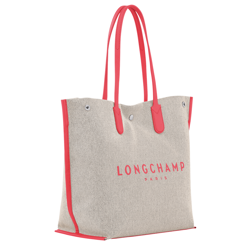 Essential L Tote bag , Strawberry - Canvas  - View 3 of  5