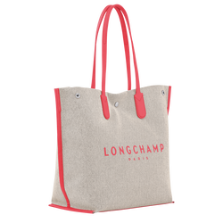 Essential 購物袋 L , 草莓色 - 帆布