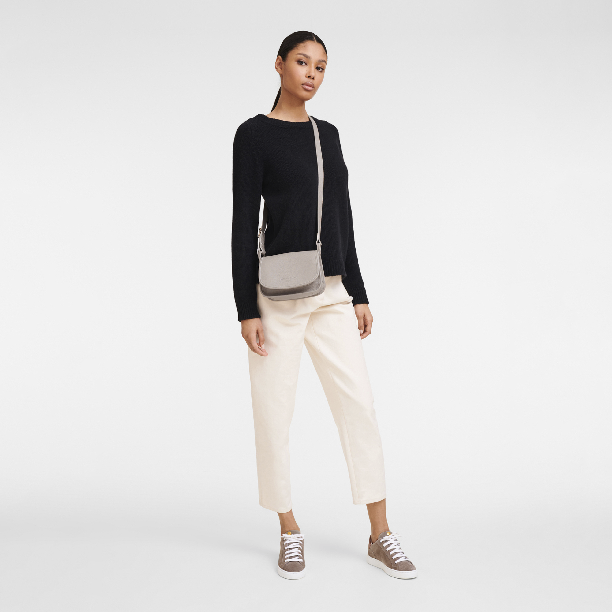 Le Foulonné Crossbody bag XS, Turtledove