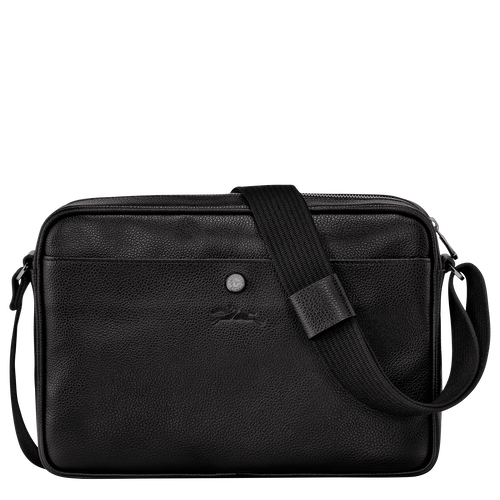 Le Foulonné M Camera bag , Black - Leather - View 4 of  5