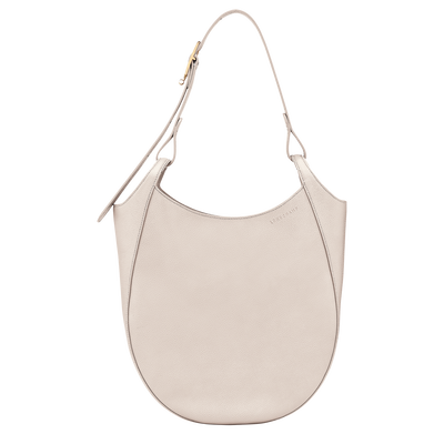 Schultertasche L Le Foulonné , Leder - Papier