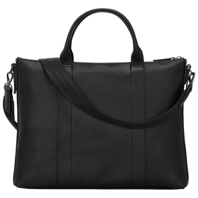 Longchamp 3D Briefcase, Black