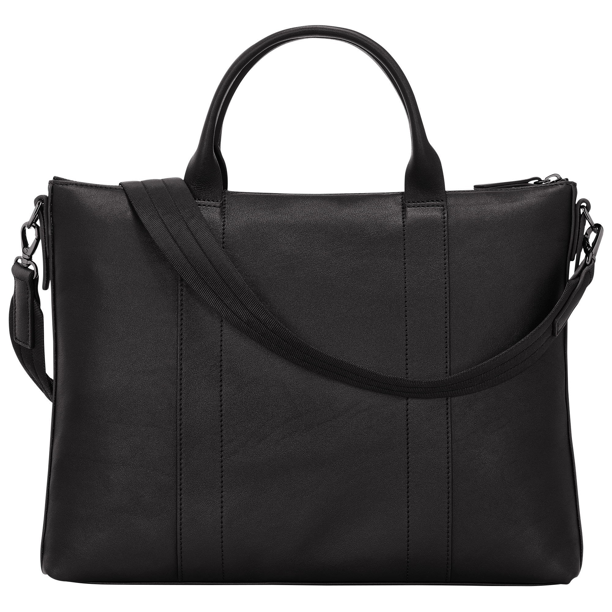Briefcase, Black - View 4 of
5 - zoom in Longchamp 3D Briefcase, Black