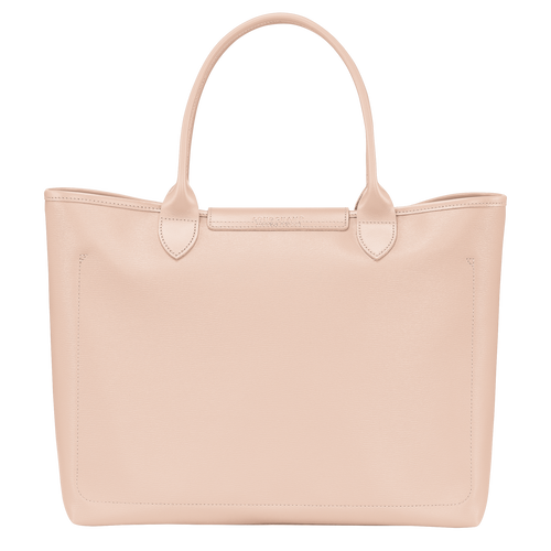 Le Pliage City L Tote bag , Nude - Canvas - View 3 of  4