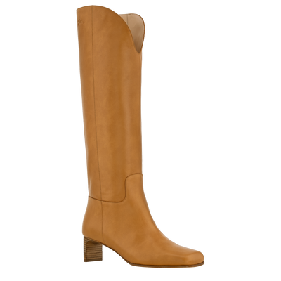 La Cavali&egrave;re Heel boots, Natural