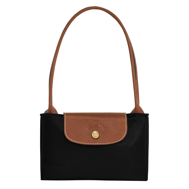 Le Pliage Original M Tote bag , Black - Recycled canvas  - View 5 of  5