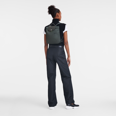 Le Pliage Green 後背包 M , 石墨 - 再生帆布