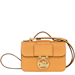 Box-Trot XS Crossbody bag , Apricot - Leather
