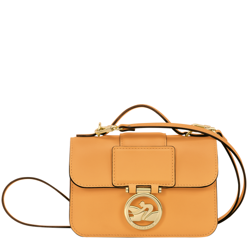 Box-Trot XS Crossbody bag , Apricot - Leather - View 1 of  5