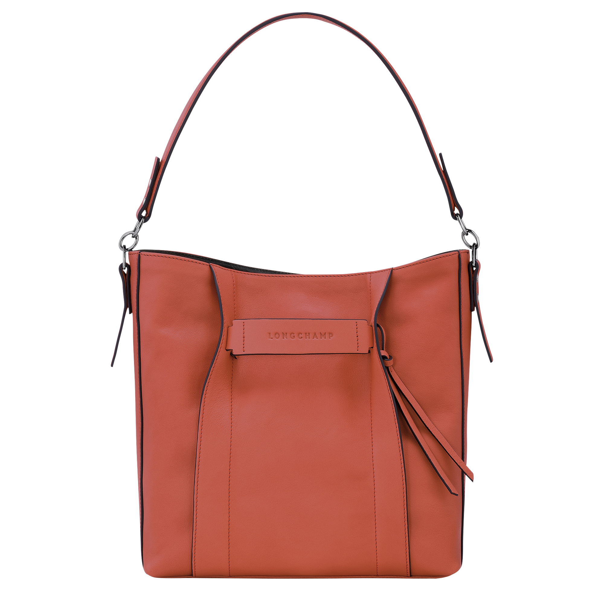 Longchamp 3D Hobo bag M, Sienna