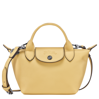 Handtasche XS Le Pliage Xtra Leder Weizengelb Longchamp DE